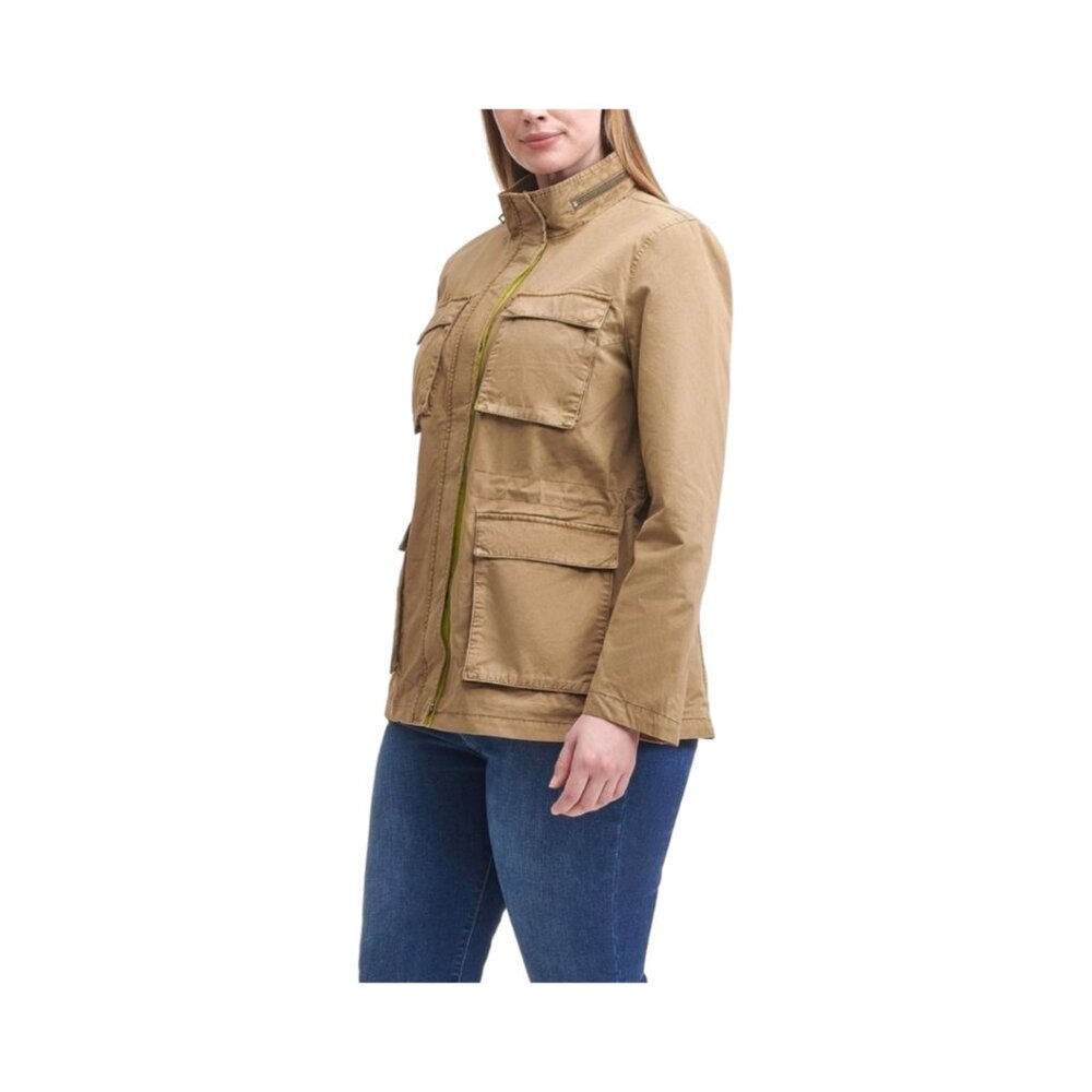 LEVI'S Women’s Cotton Khaki Lime Utility Jacket/XLarge NWT